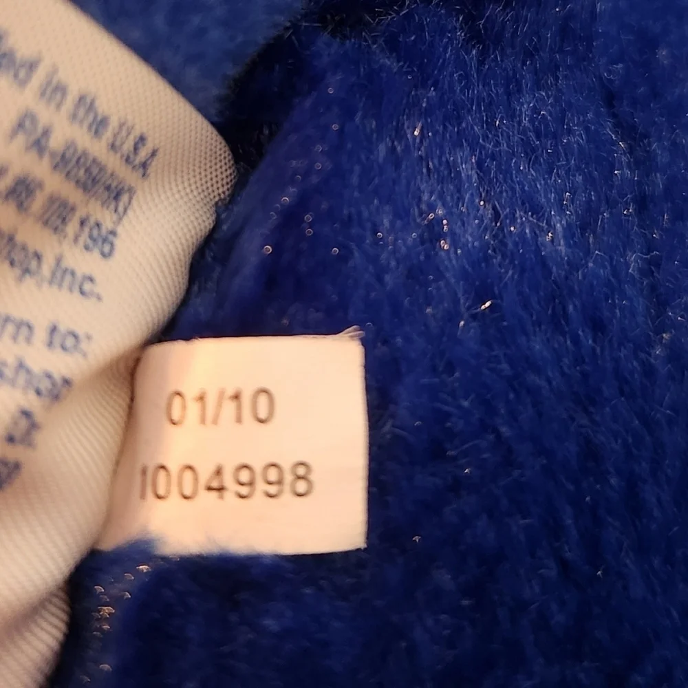 18in Build A Bear Saint Louis Zoo Exclusive Blue Peacock Bird Plush Stuffed